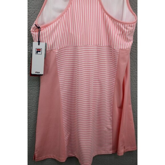Fila Striped Sleeveless Sport Dress & Jacket Set-50+ UPF-XL-New w/Tags - Picture 11 of 16